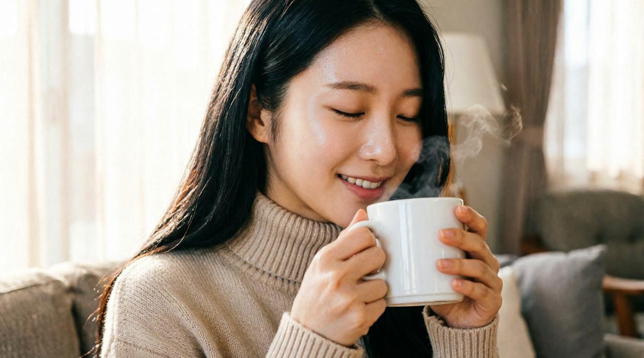 ペット用品を整理しながら清潔な部屋を維持している様子