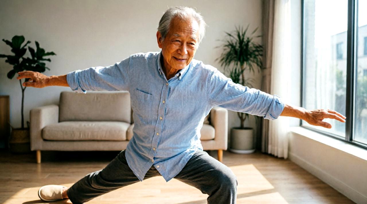 安心できる住まいで笑顔で暮らす高齢者の姿