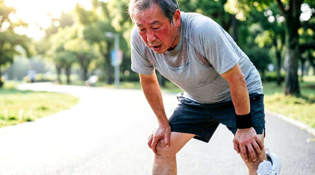 初心者が無理なく腕立て伏せを始める様子