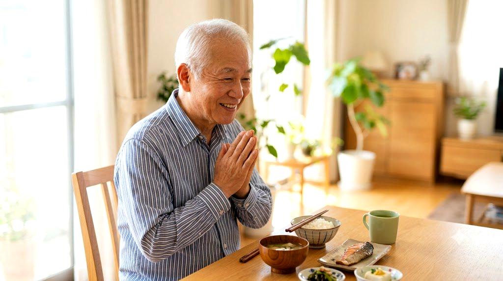 老後の生活費見直し完了を示すチェックリストとペンを持つ手