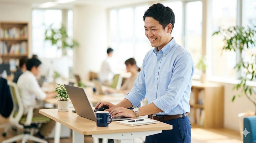会話を自然に切り替えながら相槌を打つ家族のイメージ