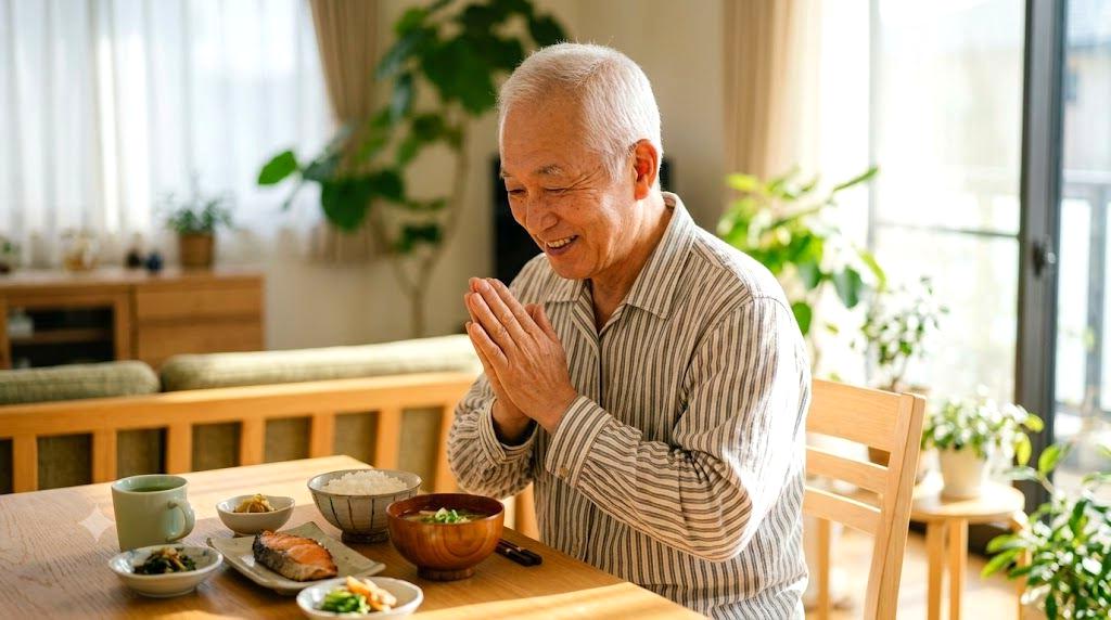 掃除後のきれいなお風呂を見て満足そうに微笑む40代の人