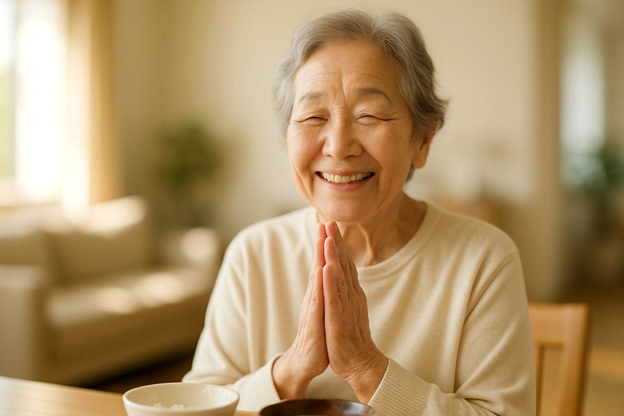 50代が孤独感を前向きな力に変え、自分らしく穏やかな毎日を歩み始めるイメージ