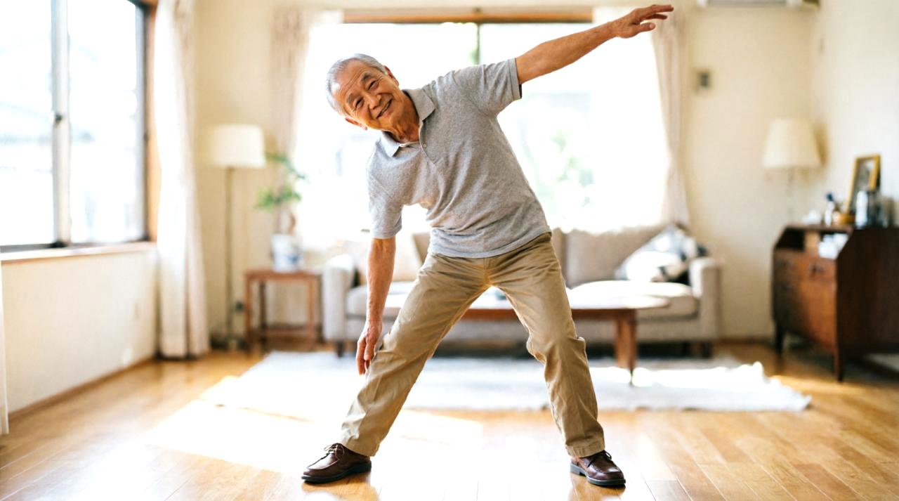 認知症予防を意識して前向きに暮らすシニアの姿