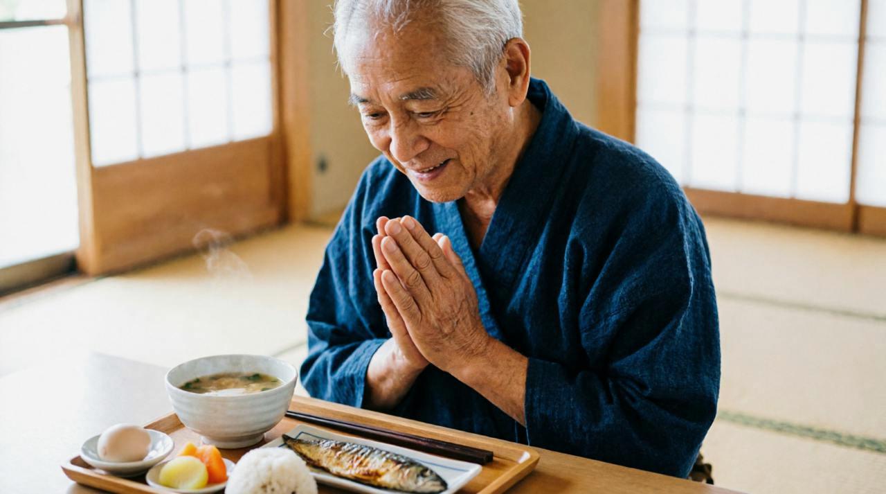 家族と健康的な食卓を囲む温かな生活風景