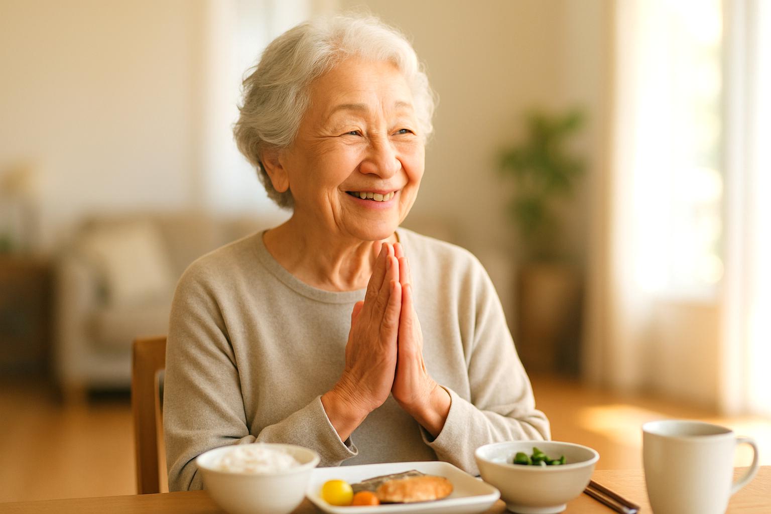 70代の体が硬くなり関節に負担がかかる様子のイメージ