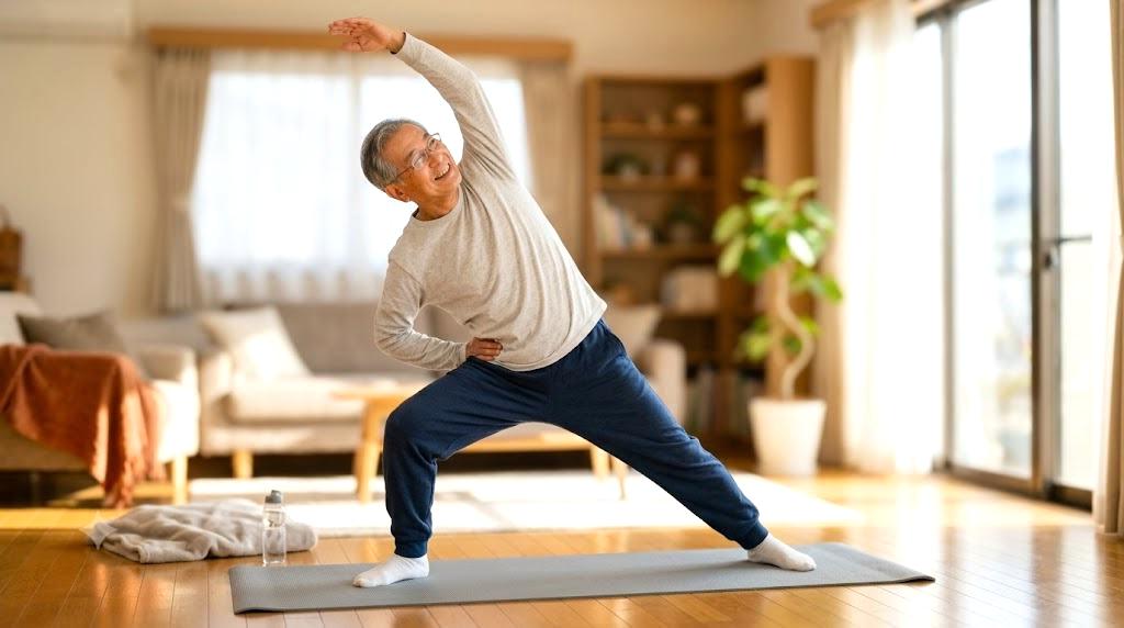 50代の生活不安に備えながら穏やかな毎日を目指す全体イメージ