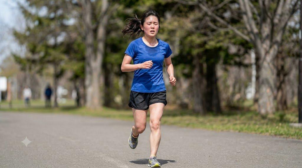 疲労を感じながら無理な毎日トレーニングを見直す男性