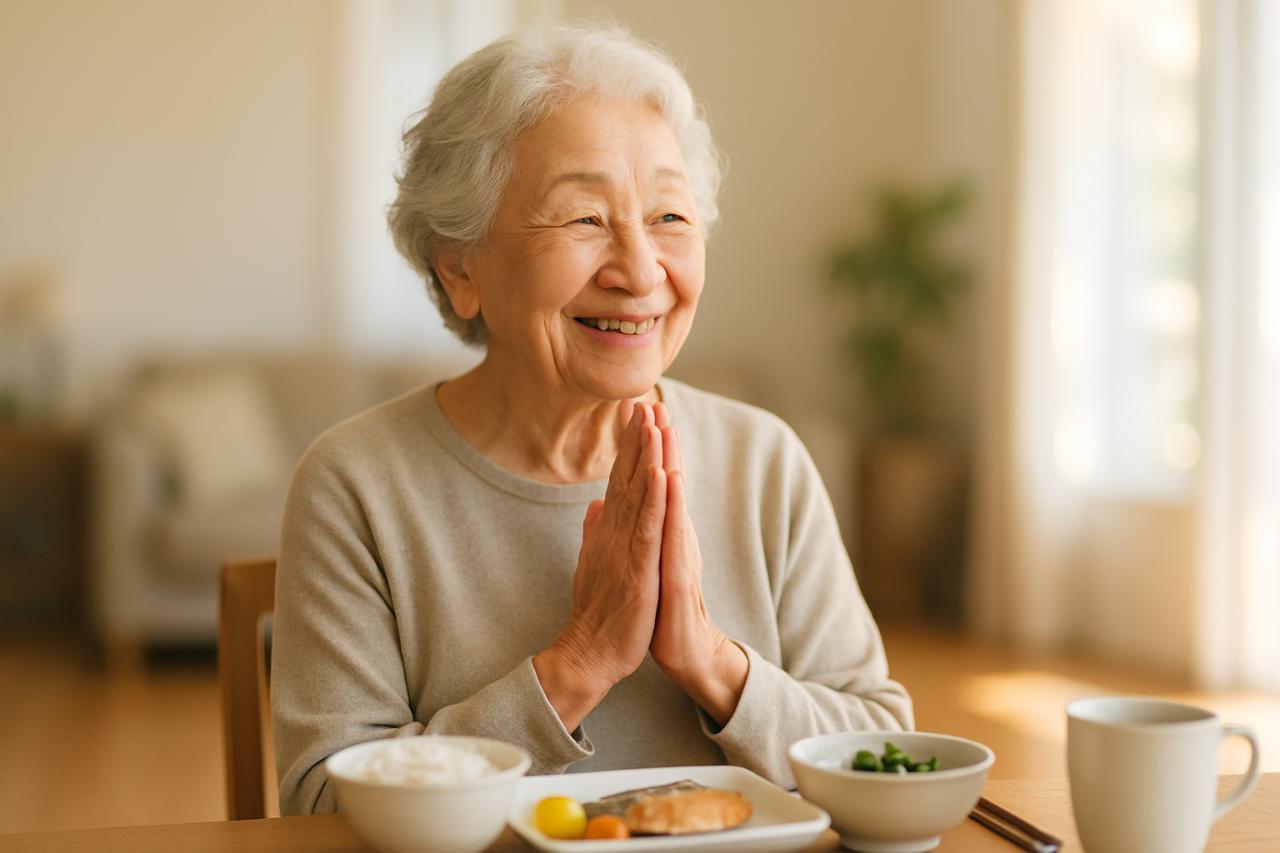 健康維持のため小麦を控える食生活を始める様子