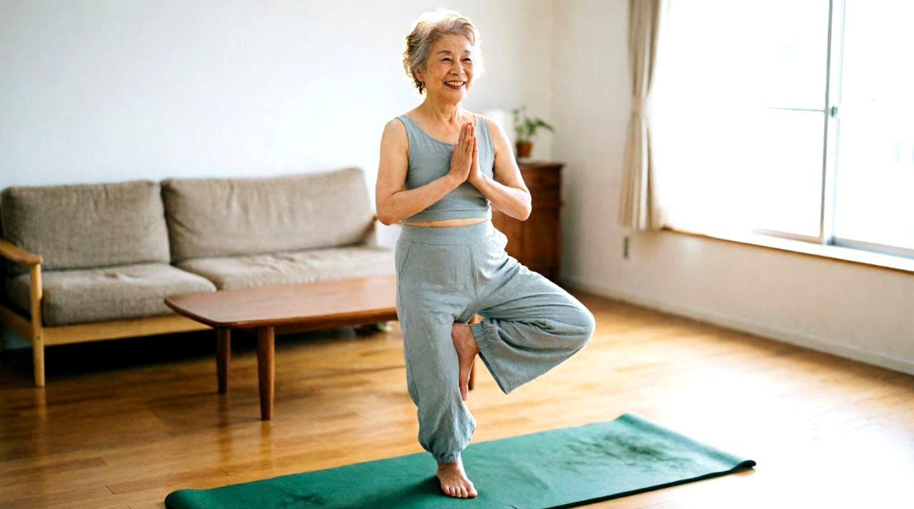 白米の食べ方を見直して健康維持を目指す60代の食卓イメージ